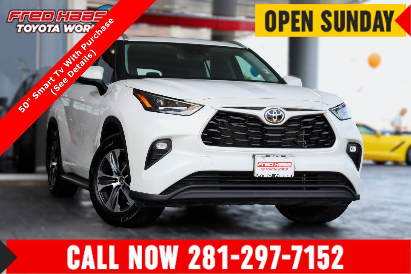 2024 Toyota Highlander XLE — SUV — 18,195 mi — Spring, TX