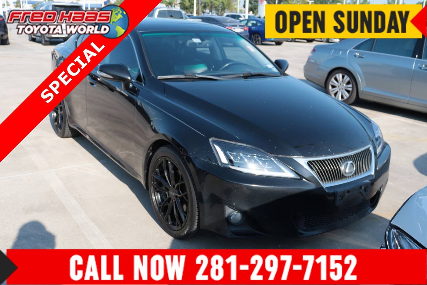 2011 Lexus IS IS 250 — Sedan — 147,435 mi — Spring, TX