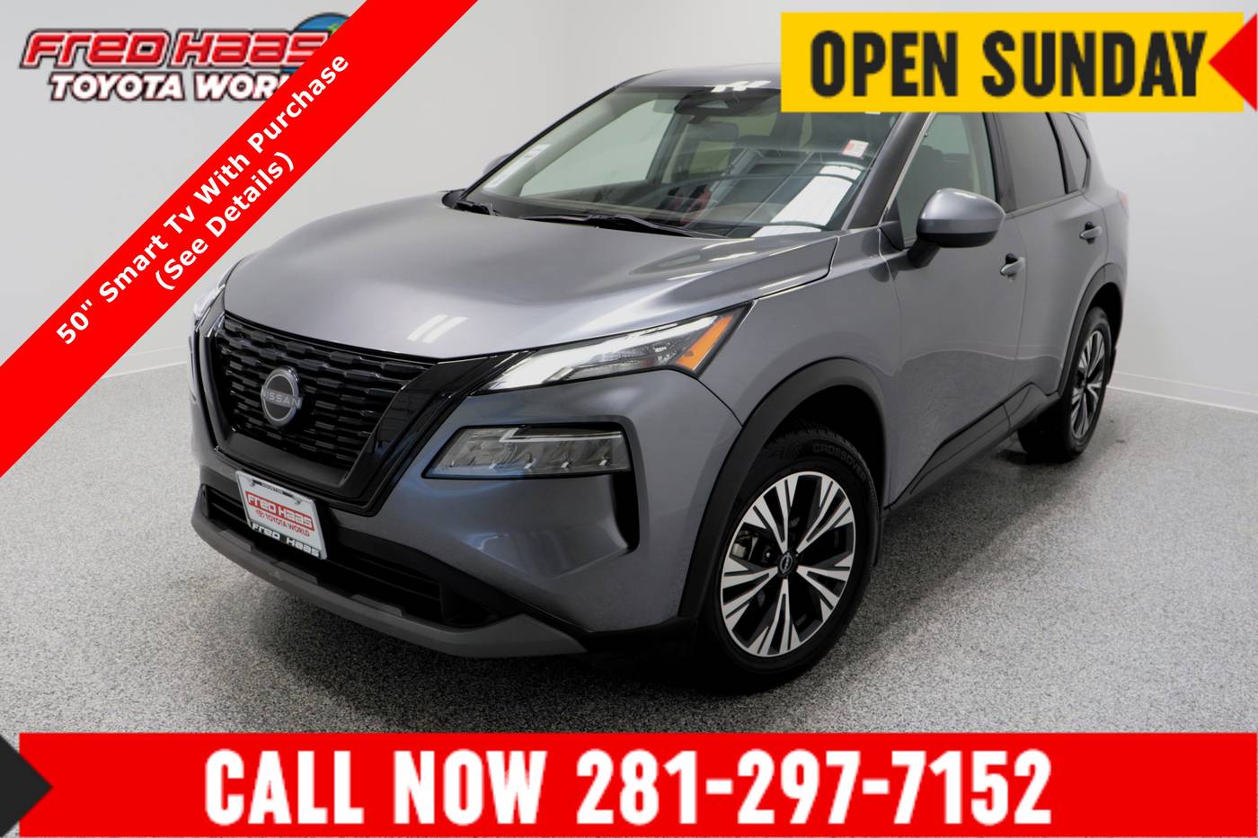 2023 Nissan Rogue SV — SUV — 44,959 mi — Spring, TX