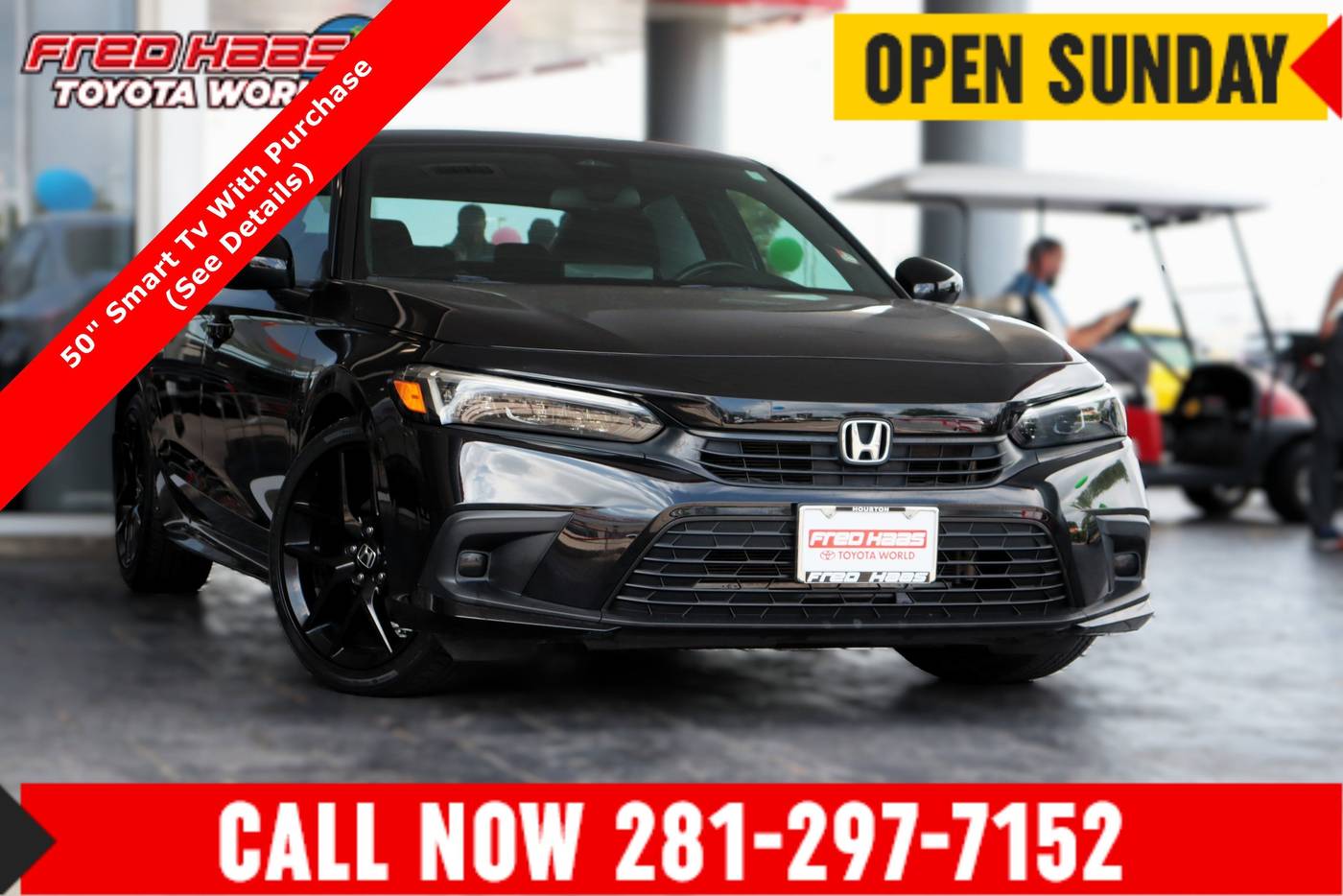 2022 Honda Civic Sport — Sedan — 32,652 mi — Spring, TX