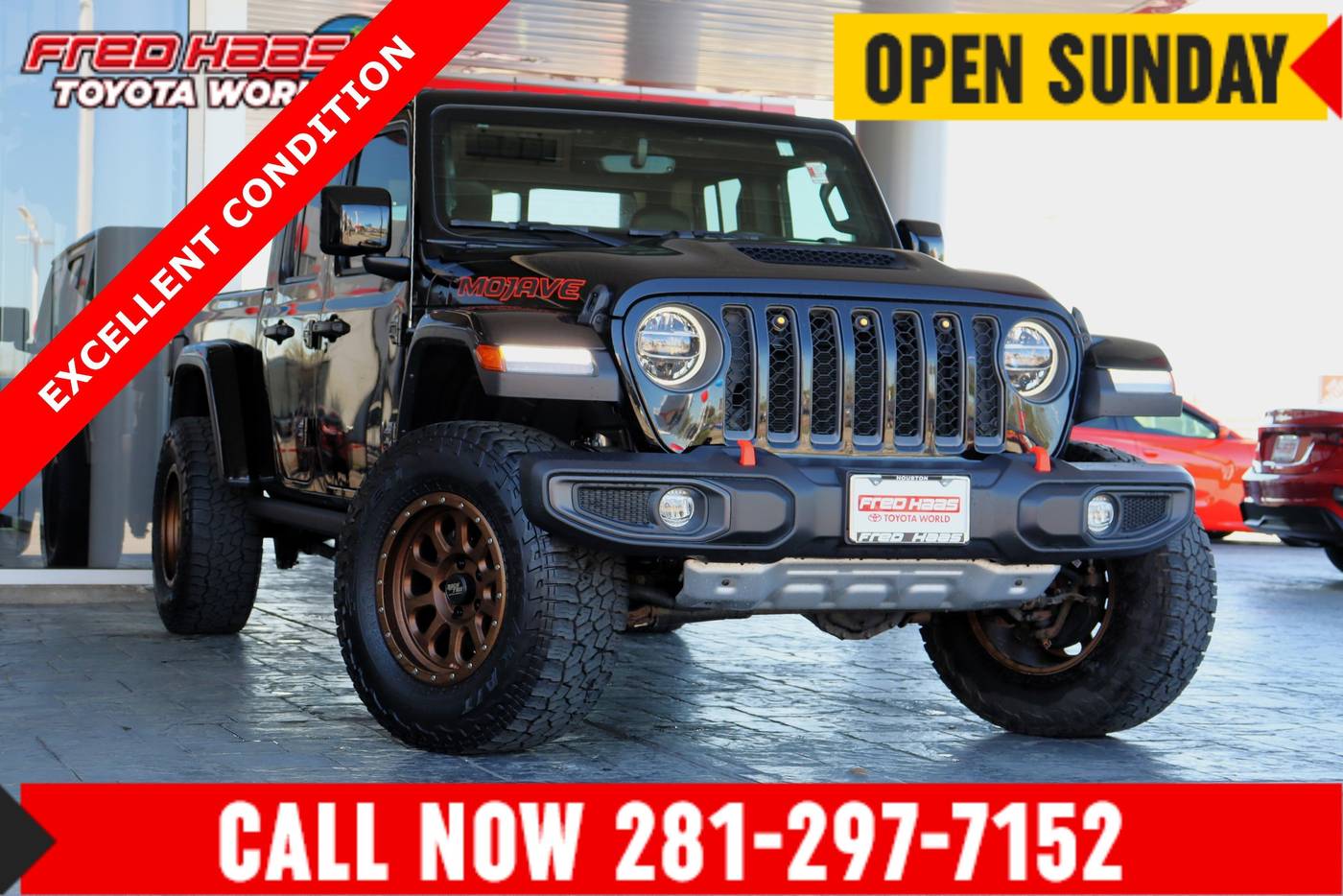 2022 Jeep Gladiator Mojave — Pickup Truck — 29,567 mi — Spring, TX