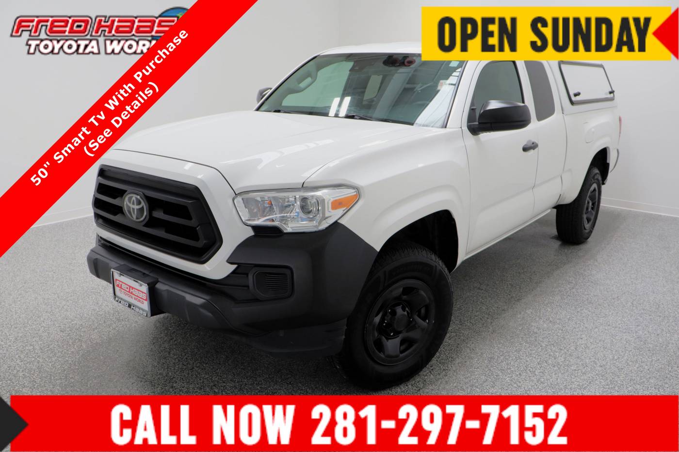 2022 Toyota Tacoma SR — Pickup Truck — 63,194 mi — Spring, TX
