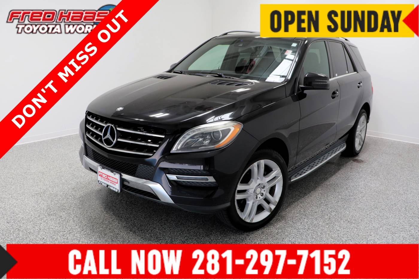 2015 Mercedes-Benz M-Class ML 350 — SUV — 152,700 mi — Spring, TX