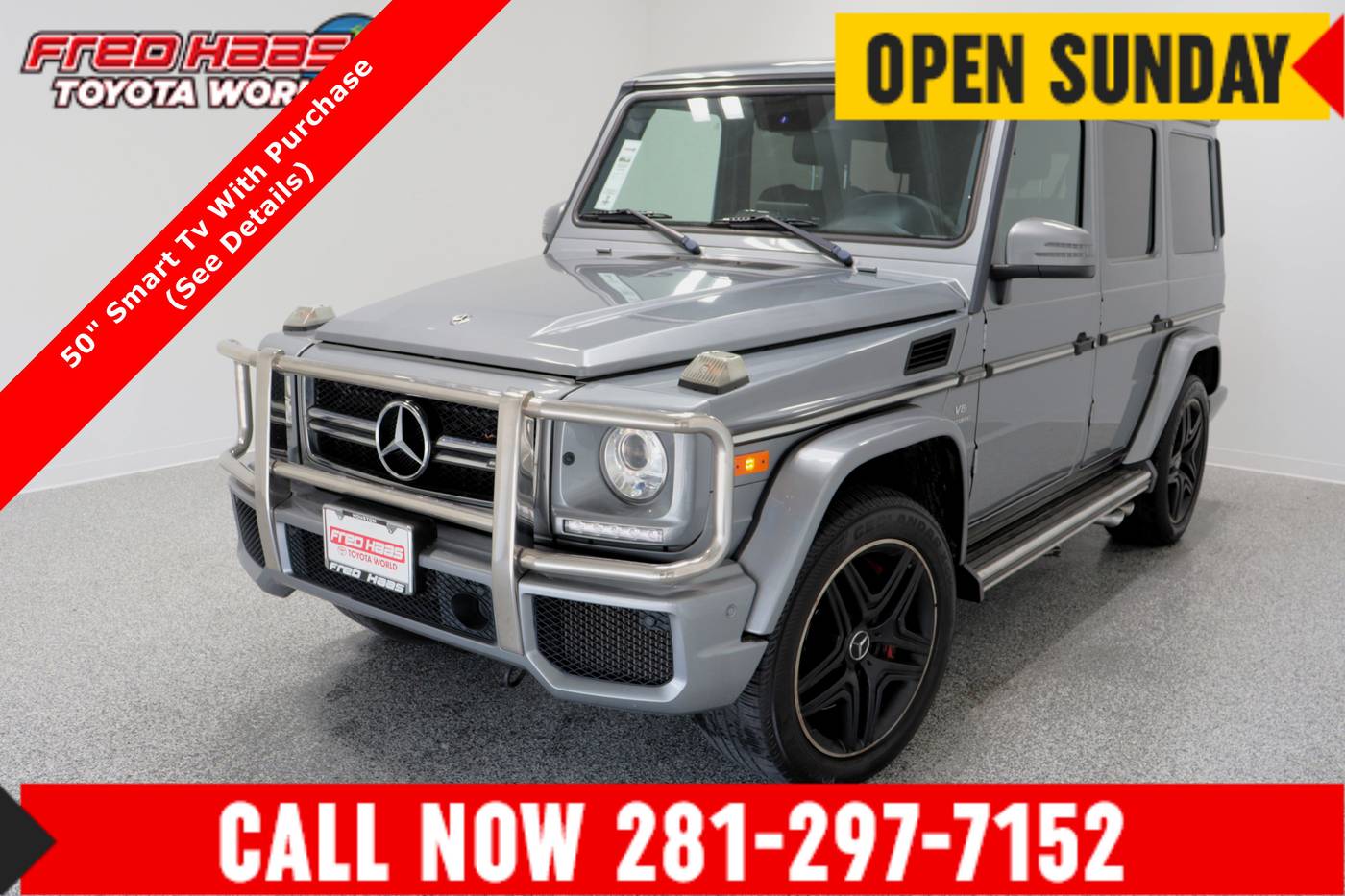 2018 Mercedes-Benz G-Class G 63 AMG — SUV — 102,388 mi — Spring, TX