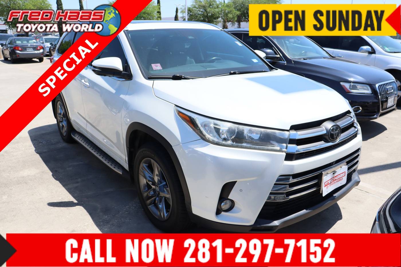 2017 Toyota Highlander Limited Platinum — SUV — 121,191 mi — Spring, TX