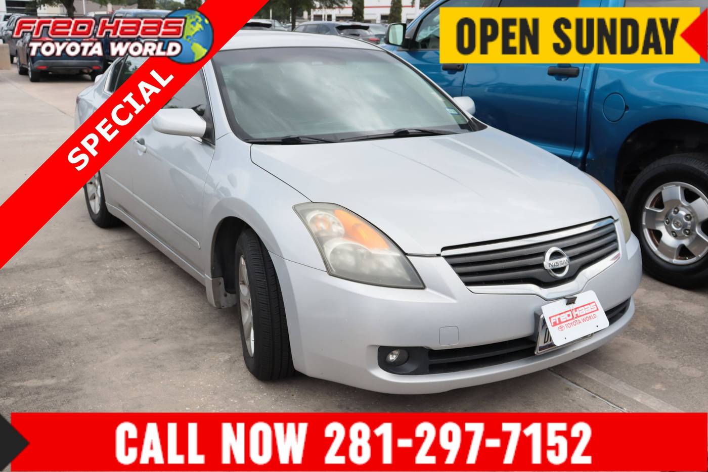 2008 Nissan Altima 2.5 S — Sedan — 141,778 mi — Spring, TX