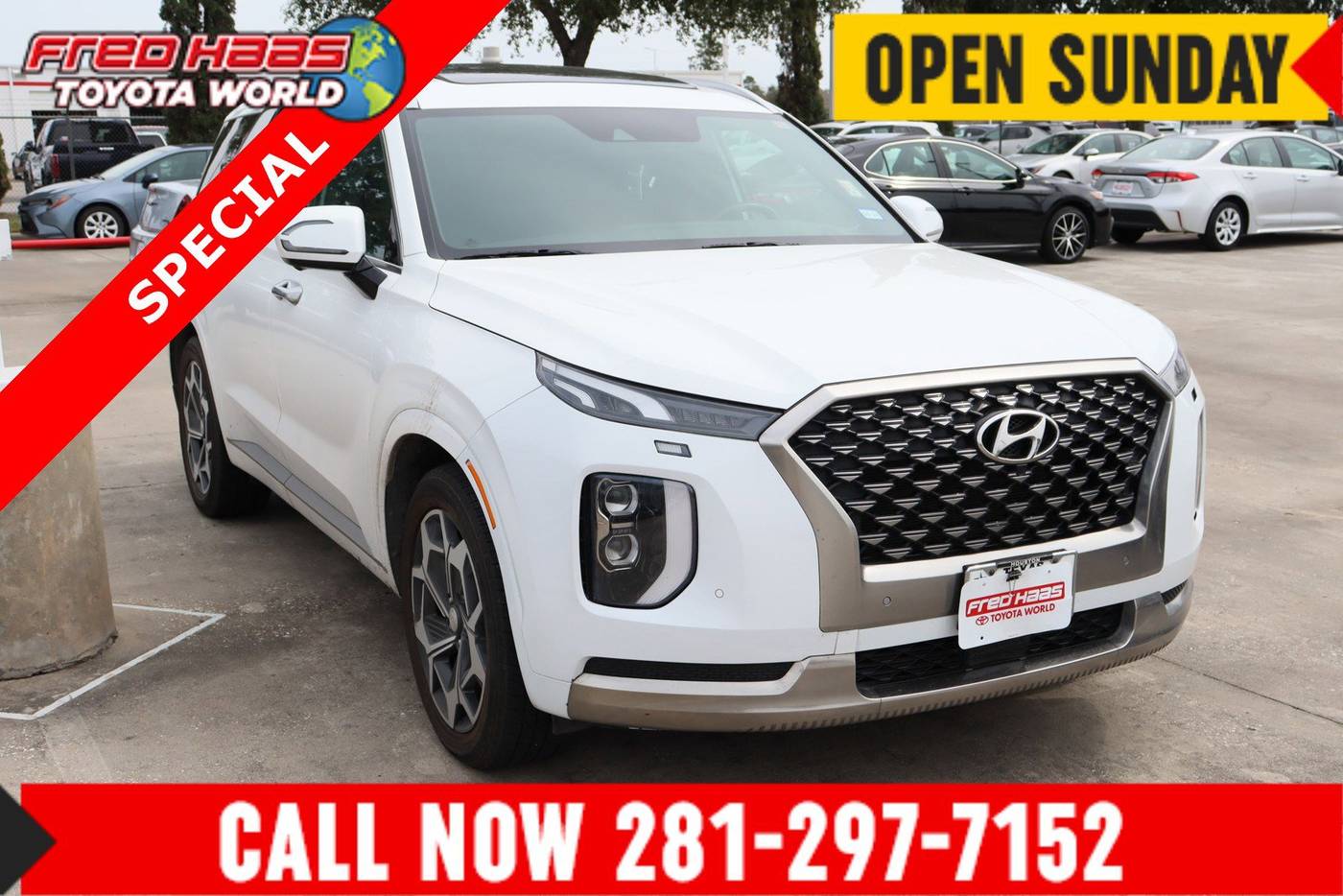 2022 Hyundai Palisade Calligraphy — SUV — 47,407 mi — Spring, TX