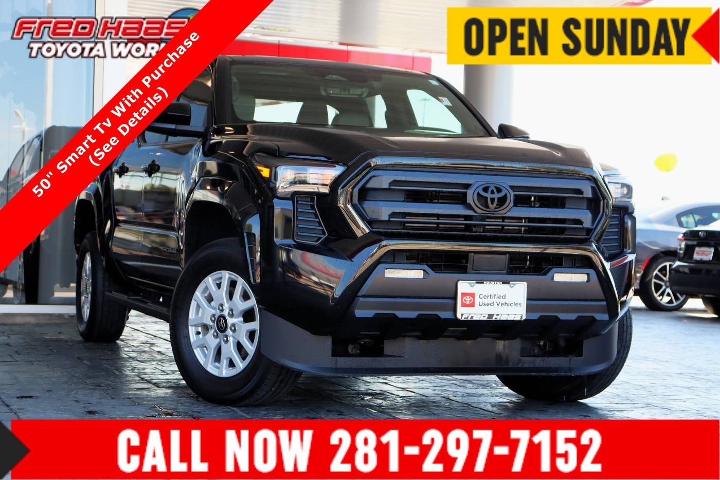 2024 Toyota Tacoma SR5 — Pickup Truck — 13,426 mi — Spring, TX
