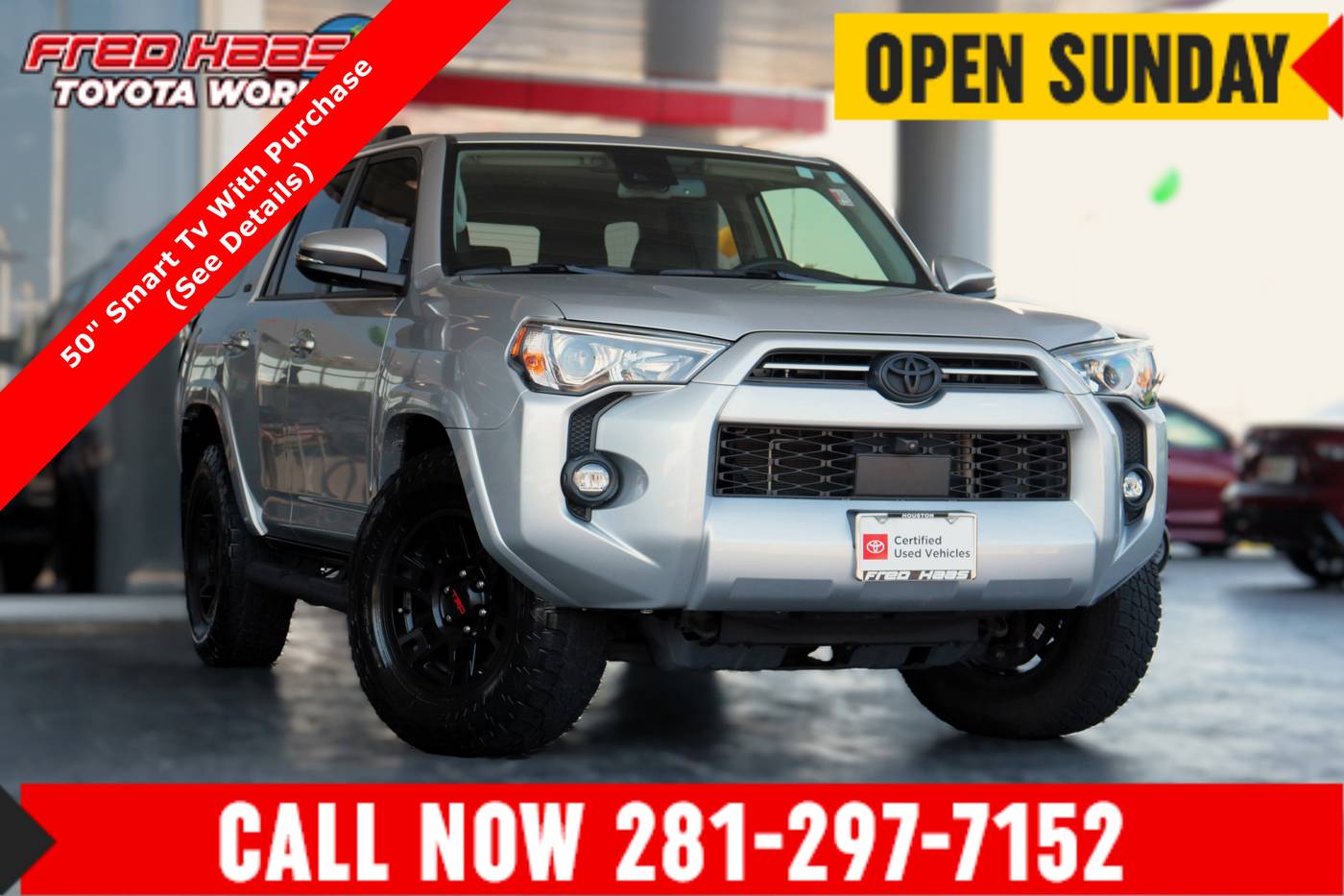 2024 Toyota 4Runner SR5 Premium — SUV — 18,685 mi — Spring, TX