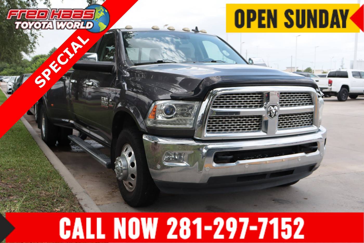 2016 Ram 3500 Laramie — Pickup Truck — 106,182 mi — Spring, TX