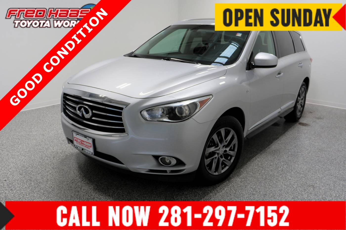 2015 INFINITI QX60 3.5 — SUV — 91,118 mi — Spring, TX
