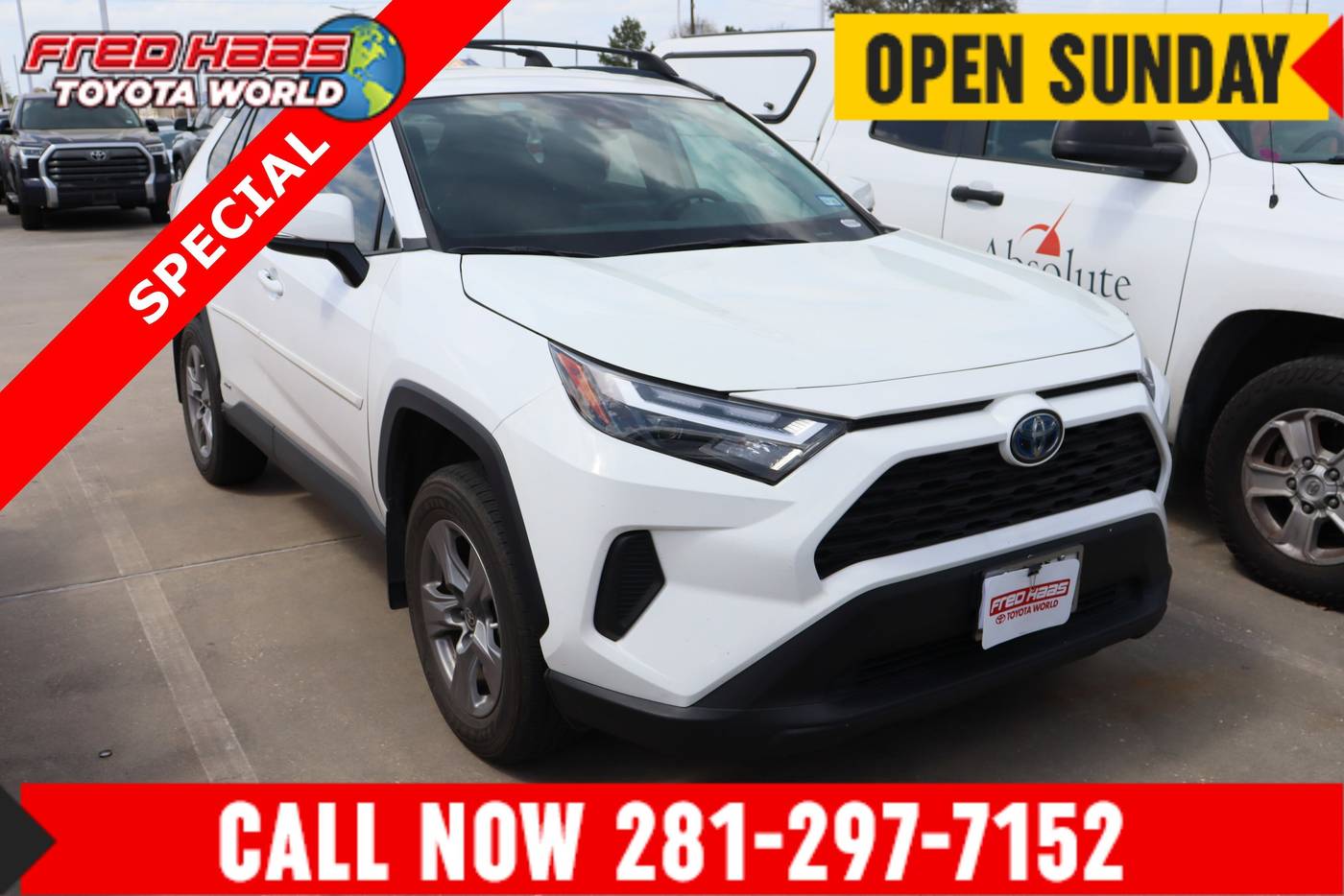 2022 Toyota RAV4 Hybrid XLE — SUV — 24,391 mi — Spring, TX