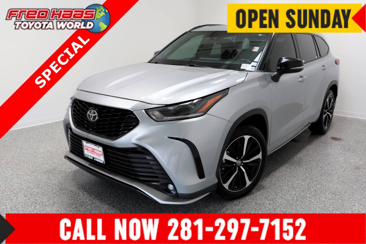 2021 Toyota Highlander XSE — SUV — 85,559 mi — Spring, TX