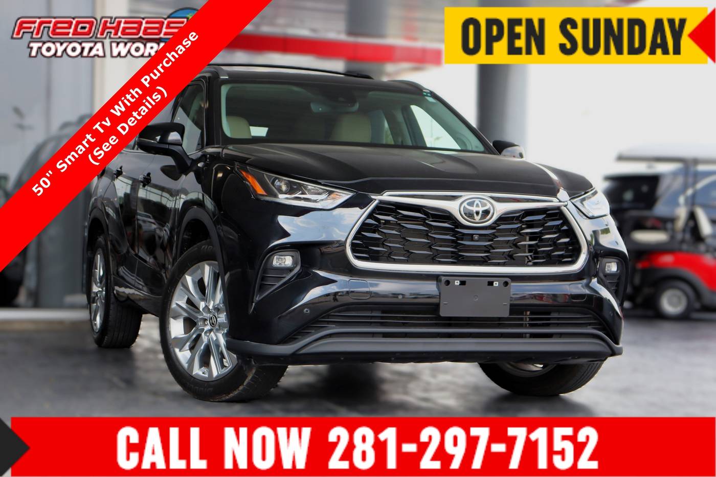 2023 Toyota Highlander Limited — SUV — 32,645 mi — Spring, TX