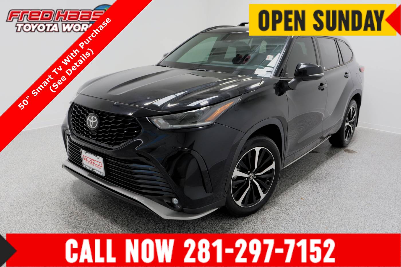 2021 Toyota Highlander XSE — SUV — 44,310 mi — Spring, TX