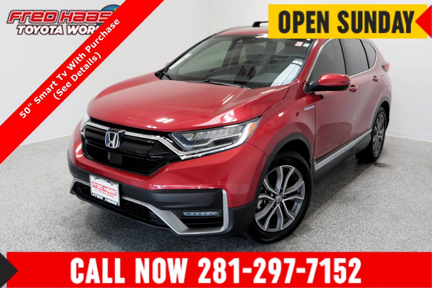 2021 Honda CR-V Hybrid Touring — SUV — 90,352 mi — Spring, TX