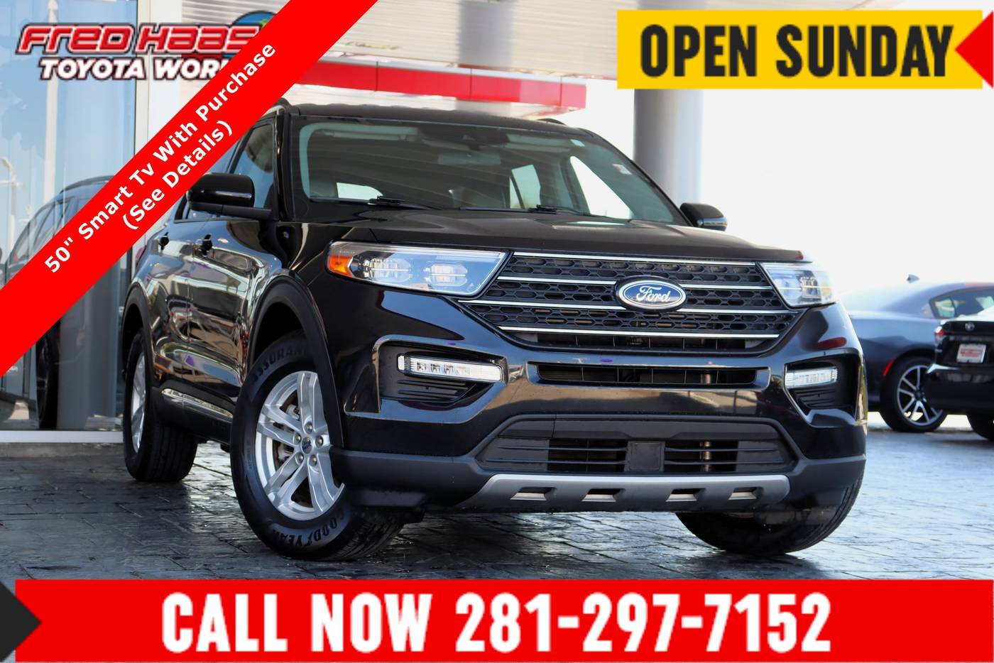 2023 Ford Explorer XLT — SUV — 55,155 mi — Spring, TX