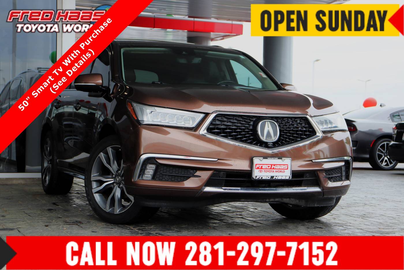 2019 Acura MDX Advance Package — SUV — 58,110 mi — Spring, TX