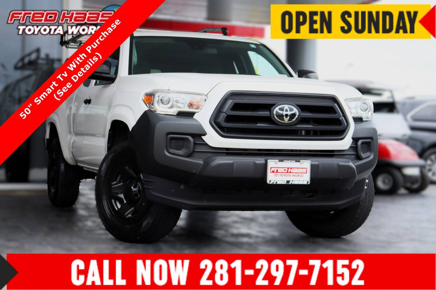 2021 Toyota Tacoma SR — Pickup Truck — 42,897 mi — Spring, TX