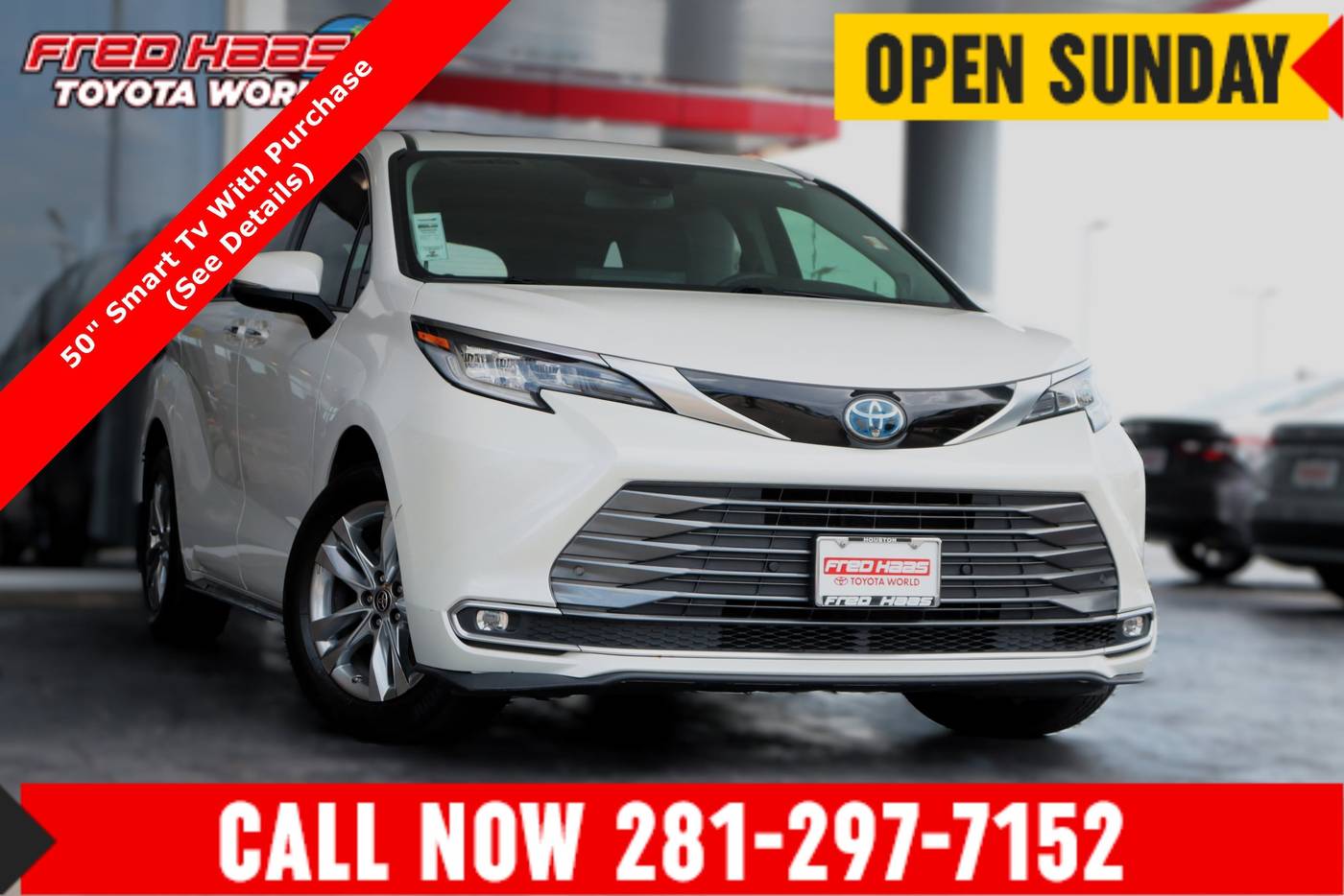2021 Toyota Sienna Limited — Minivan — 91,216 mi — Spring, TX