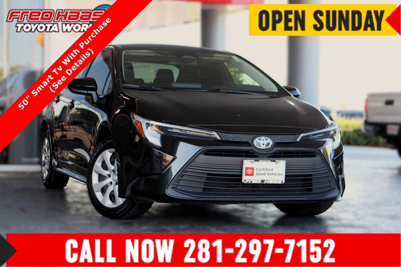 2024 Toyota Corolla Hybrid LE — Sedan — 27,527 mi — Spring, TX