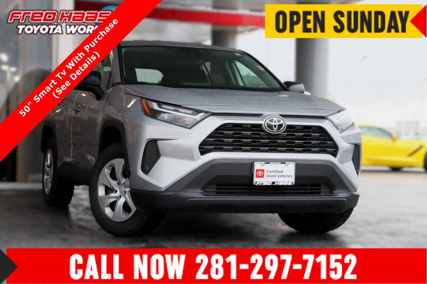 2024 Toyota RAV4 LE — SUV — 44,692 mi — Spring, TX
