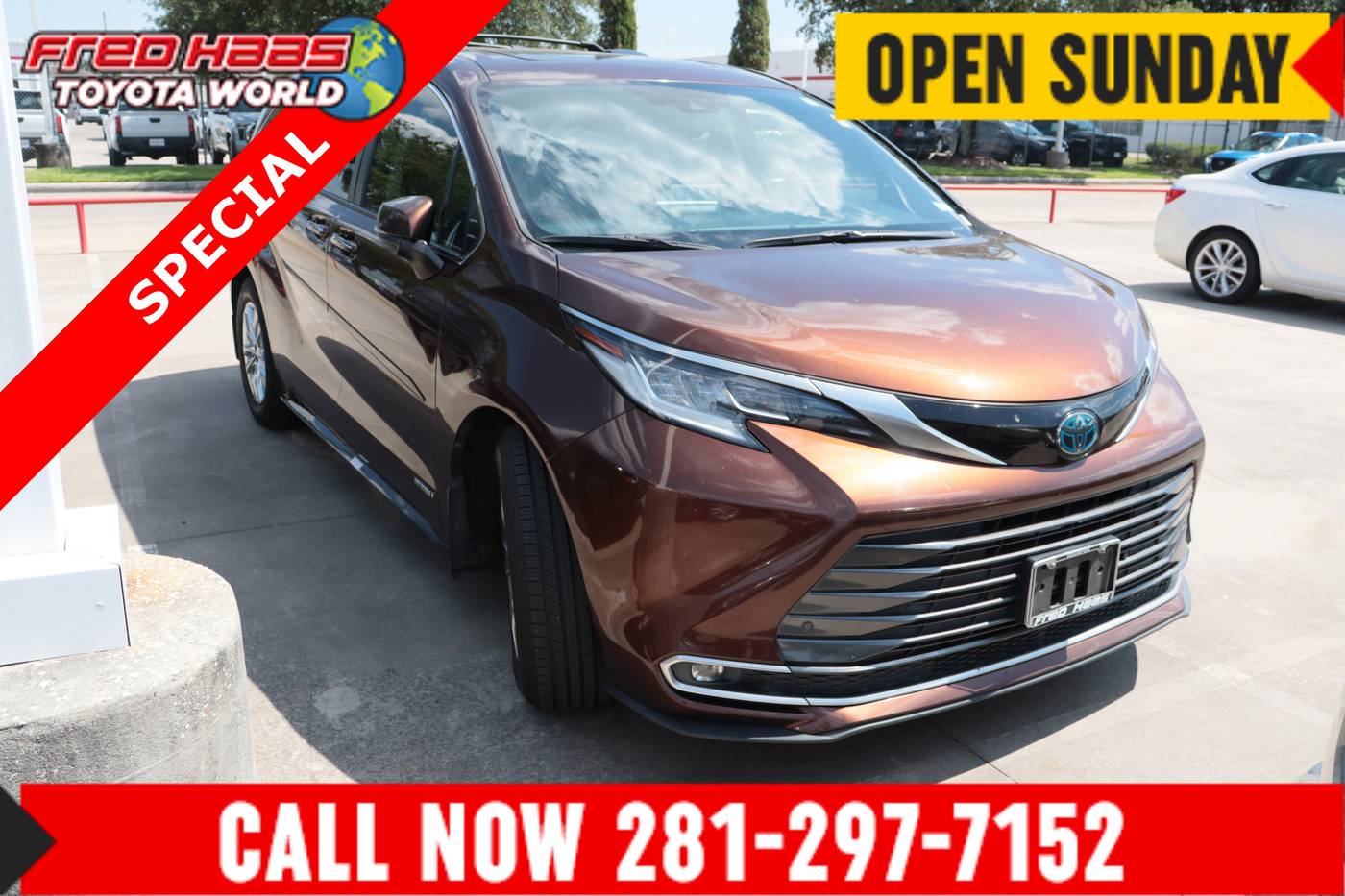 2021 Toyota Sienna Limited — Minivan — 103,581 mi — Spring, TX
