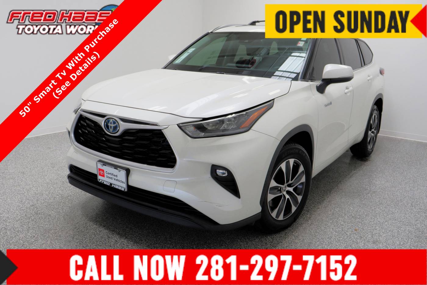 2020 Toyota Highlander Hybrid XLE — SUV — 85,293 mi — Spring, TX