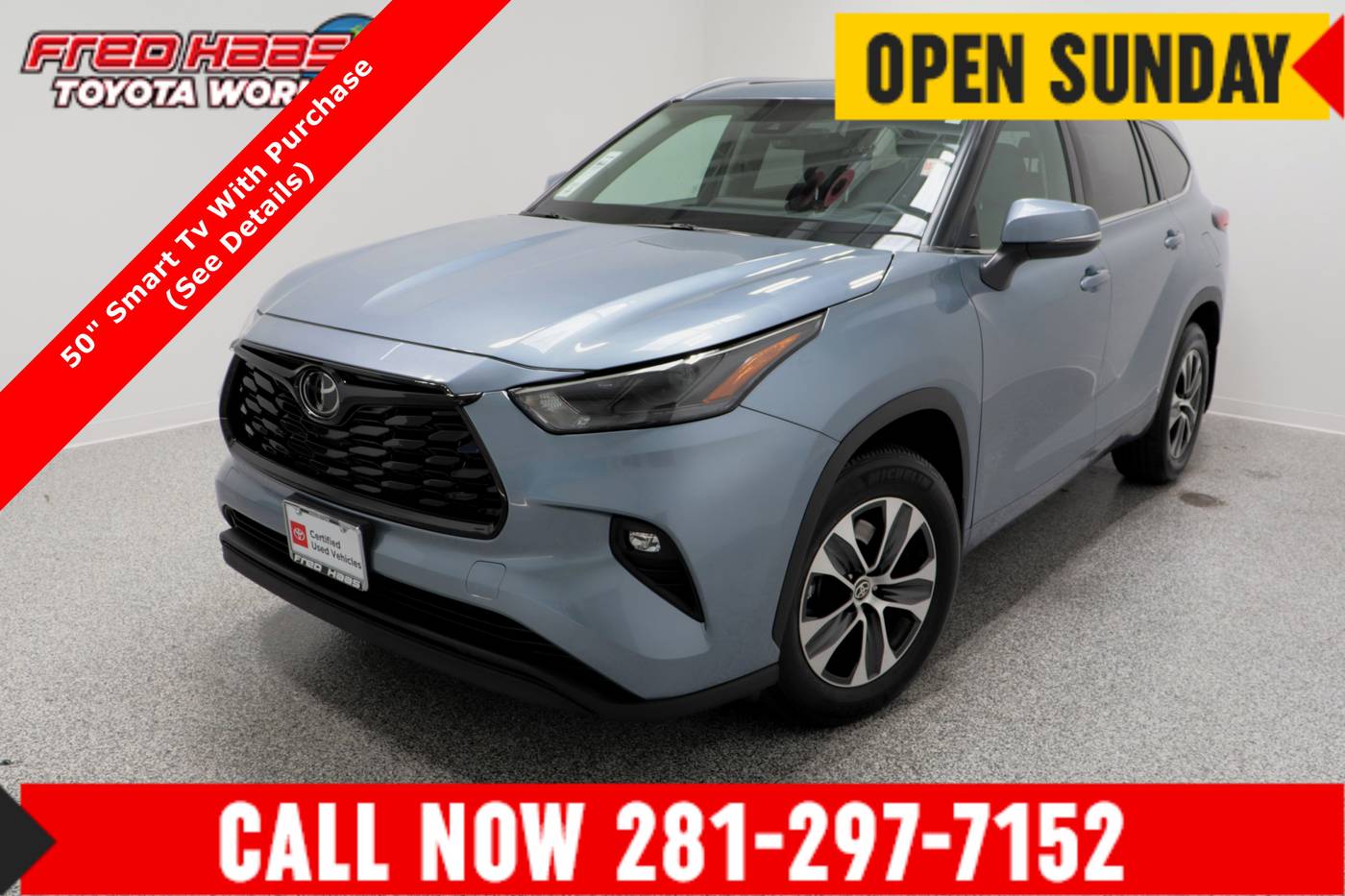 2022 Toyota Highlander XLE — SUV — 33,665 mi — Spring, TX