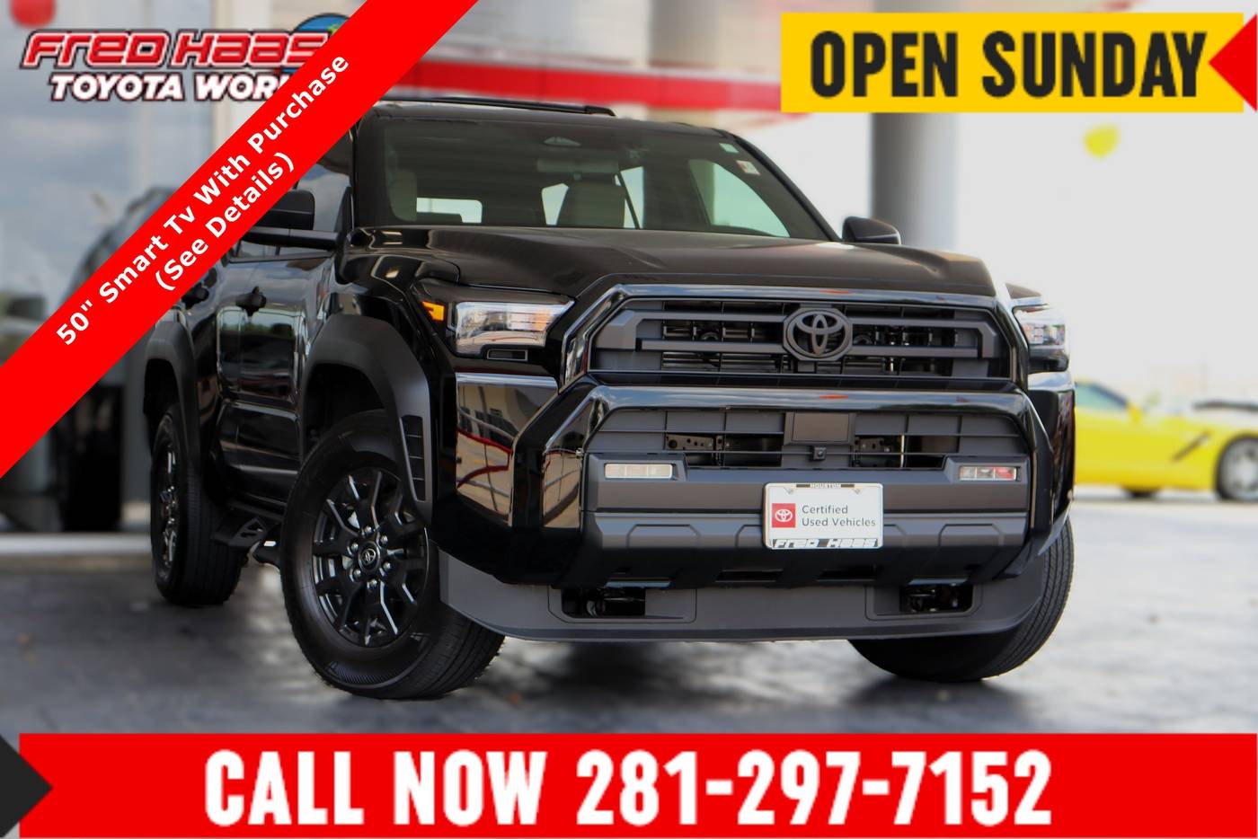 2025 Toyota 4Runner SR5 — SUV — 1,598 mi — Spring, TX