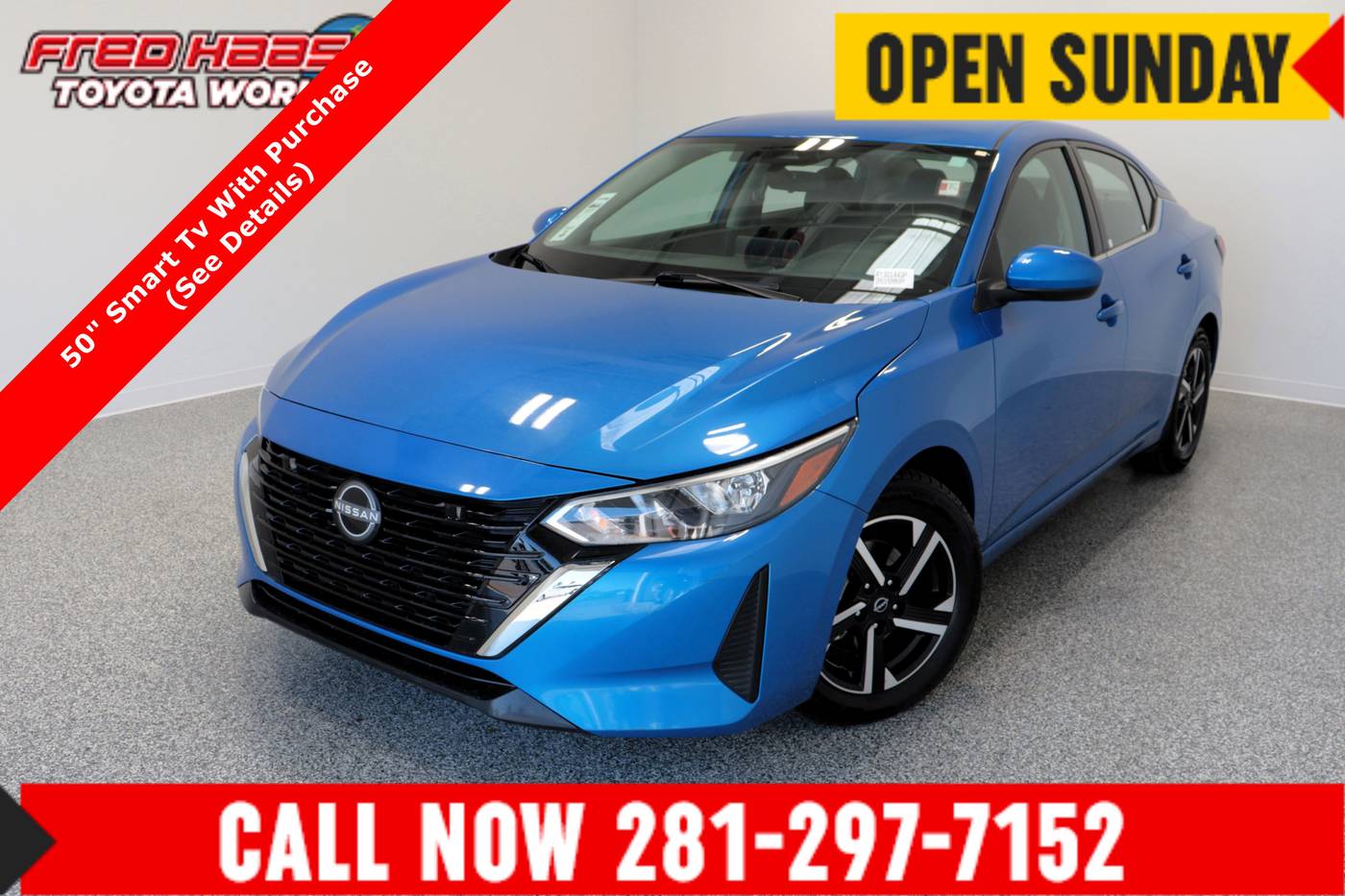 2024 Nissan Sentra SV — Sedan — 30,755 mi — Spring, TX