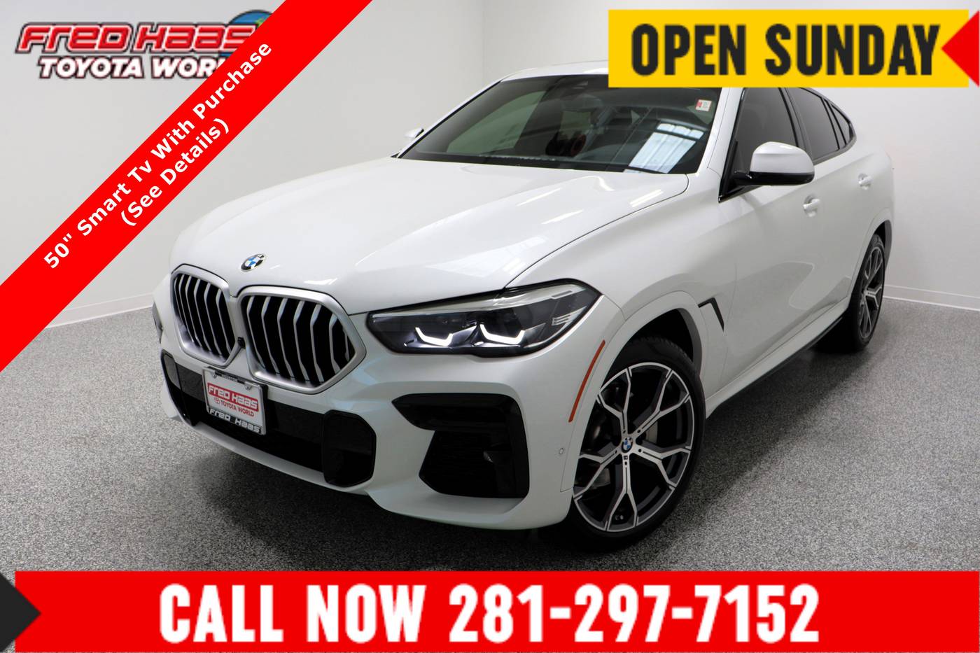 2023 BMW X6 40i — SUV — 12,384 mi — Spring, TX