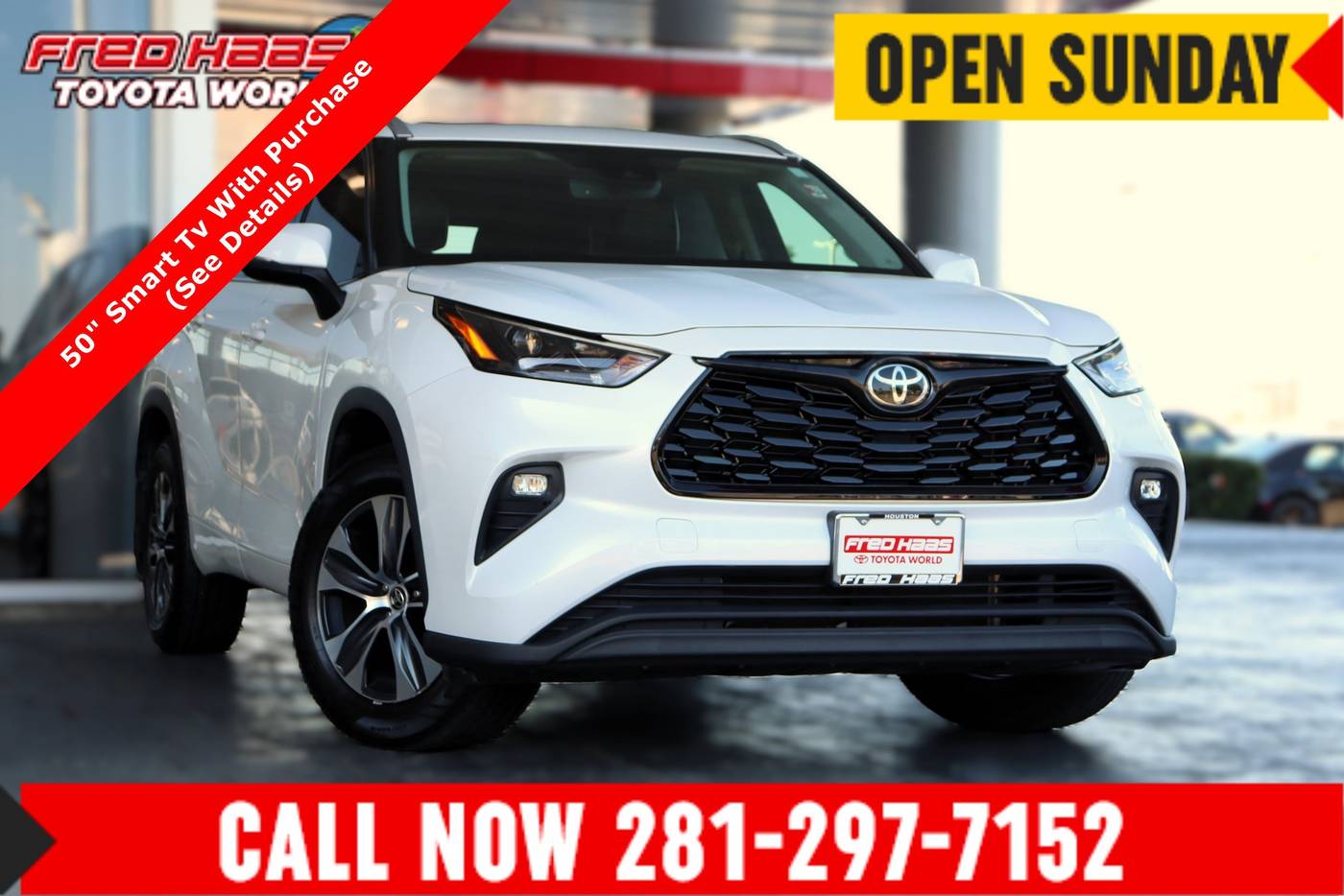 2022 Toyota Highlander XLE — SUV — 48,188 mi — Spring, TX