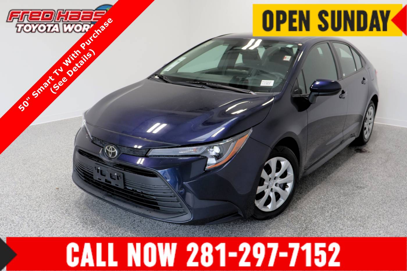 2023 Toyota Corolla LE — Sedan — 41,875 mi — Spring, TX