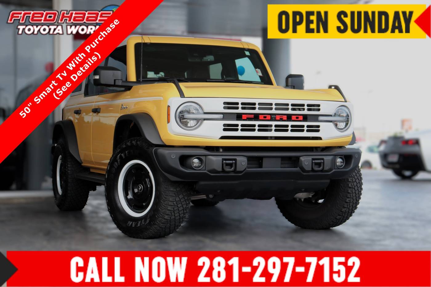 2024 Ford Bronco Heritage Limited Edition — SUV — 17,603 mi — Spring, TX