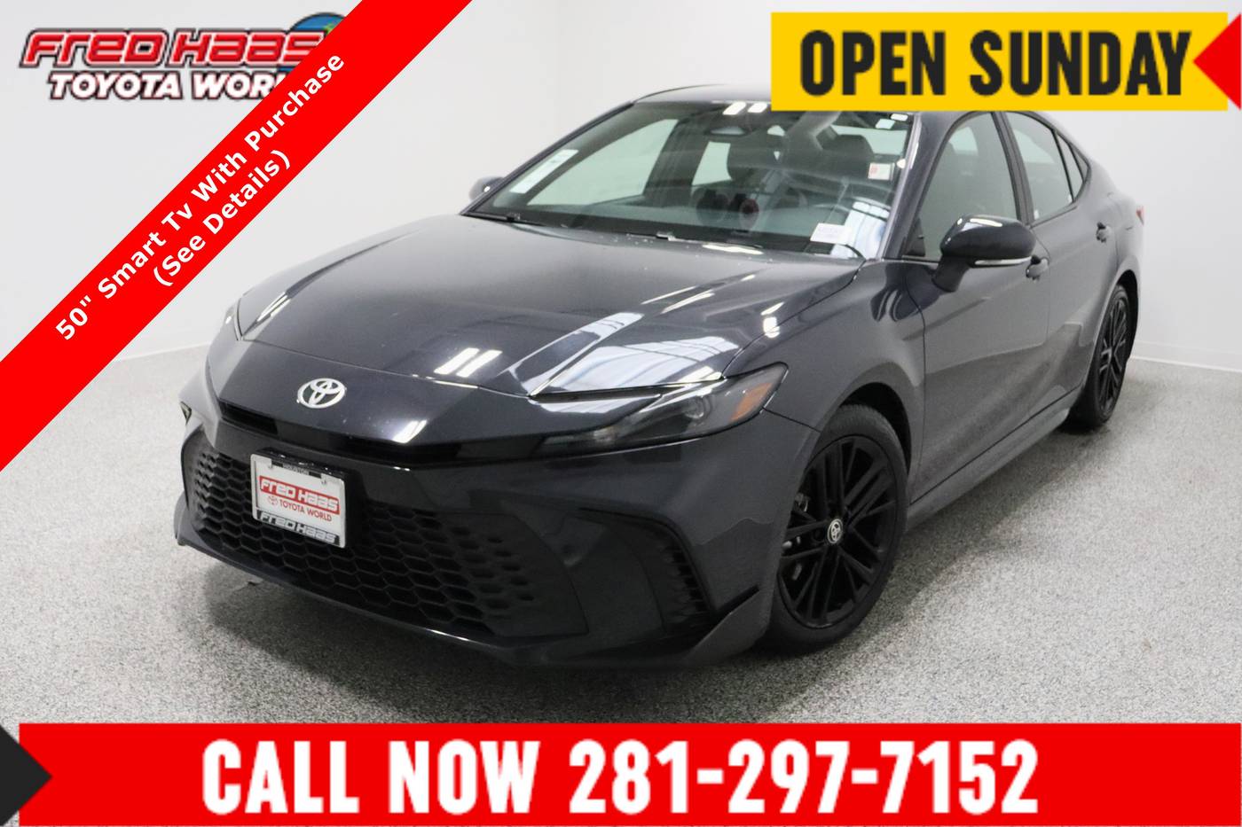2025 Toyota Camry Hybrid SE — Sedan — 37,238 mi — Spring, TX