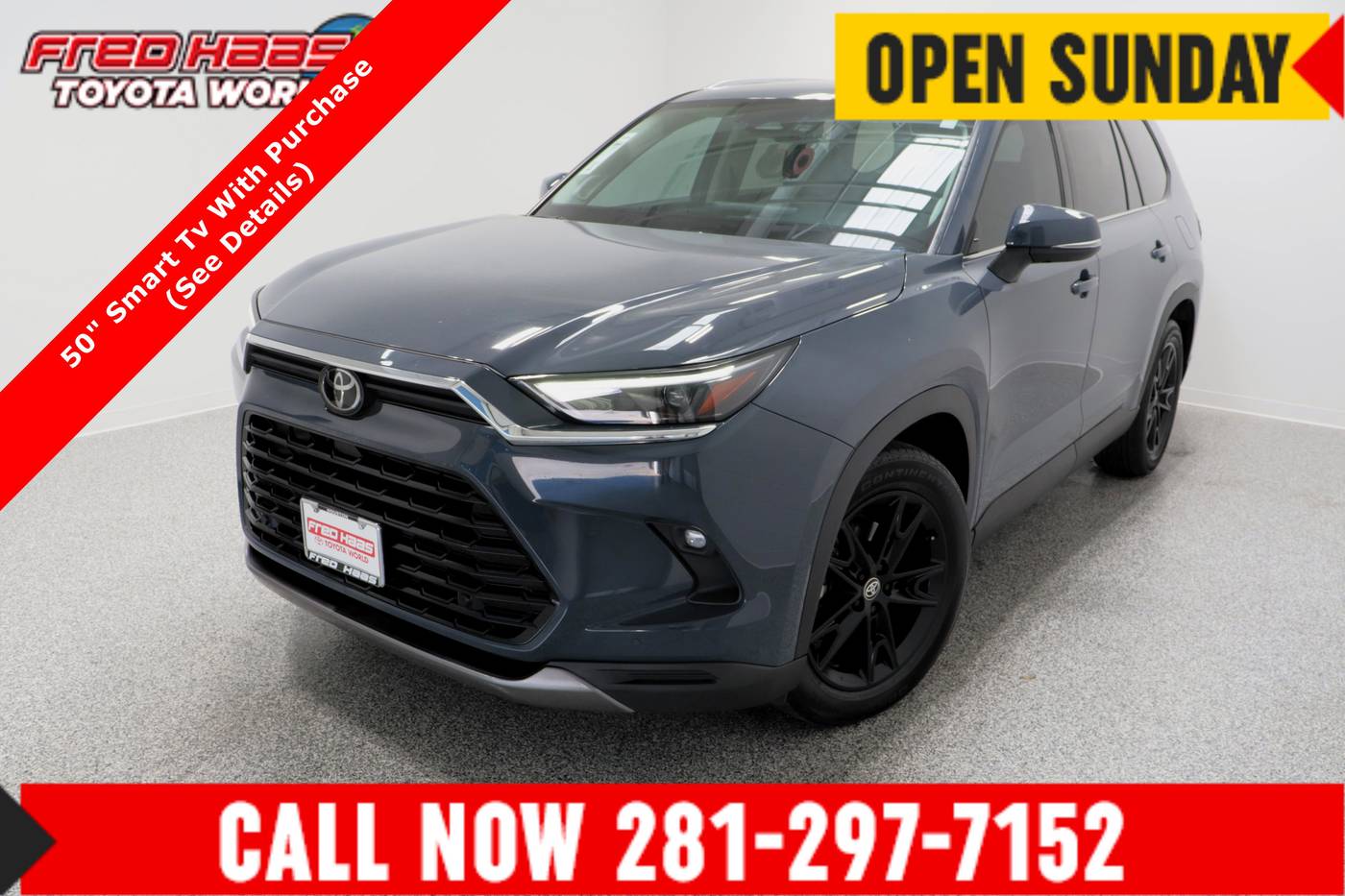 2024 Toyota Grand Highlander Hybrid Limited — SUV — 62,845 mi — Spring, TX