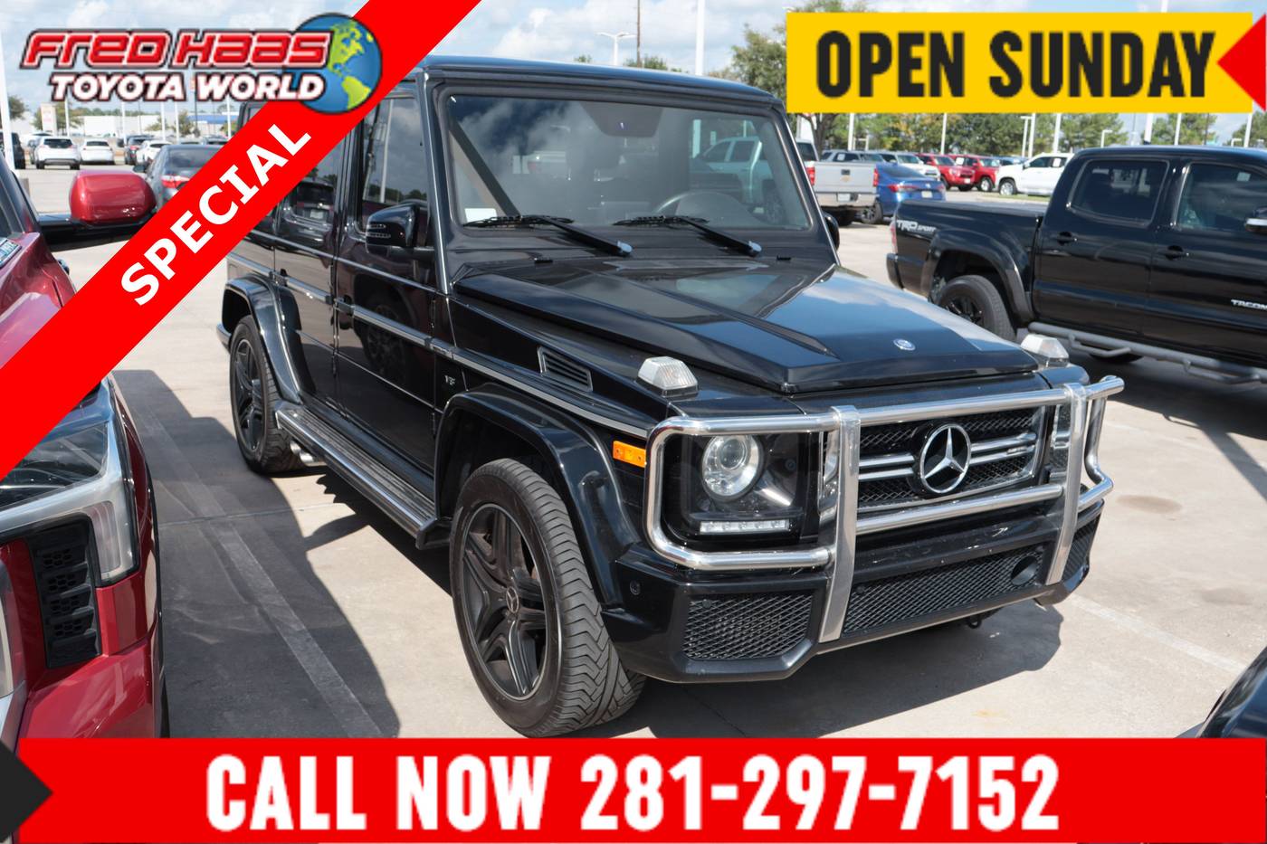 2017 Mercedes-Benz G-Class G 63 AMG — SUV — 77,968 mi — Spring, TX