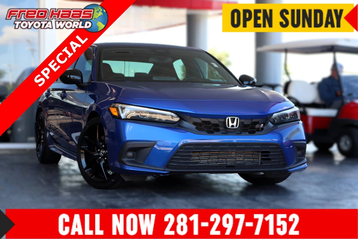 2023 Honda Civic Si — Sedan — 56,966 mi — Spring, TX