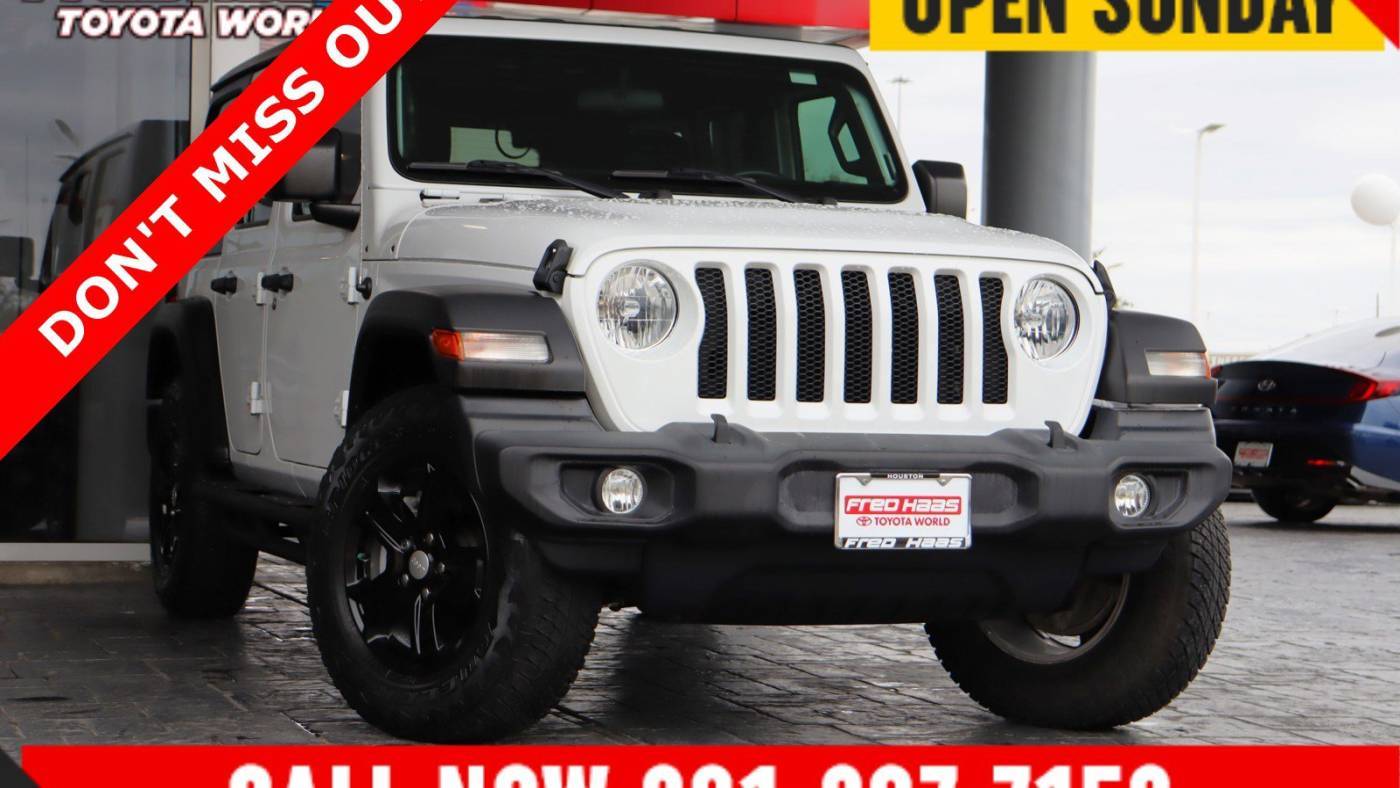 2021 Jeep Wrangler Sport S — SUV — 19,720 mi — Spring, TX