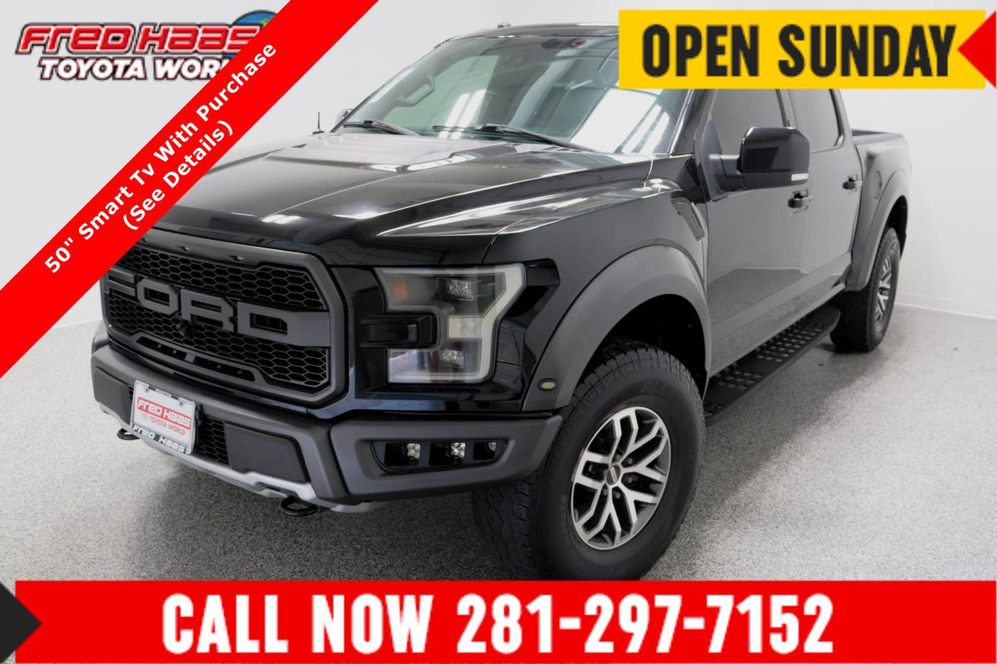 2018 Ford F-150 Raptor — Pickup Truck — 115,958 mi — Spring, TX