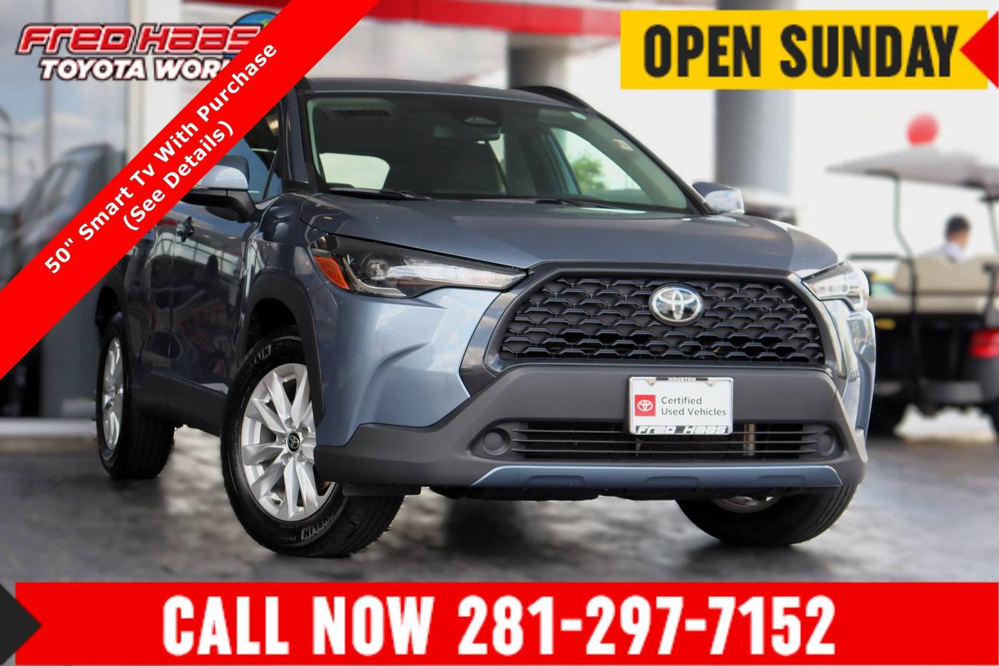 2024 Toyota Corolla Cross LE — SUV — 41,172 mi — Spring, TX
