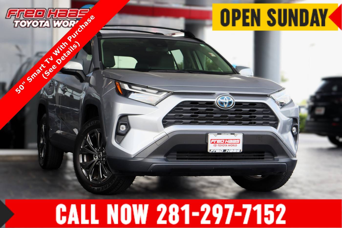 2022 Toyota RAV4 Hybrid XLE Premium — SUV — 5,138 mi — Spring, TX