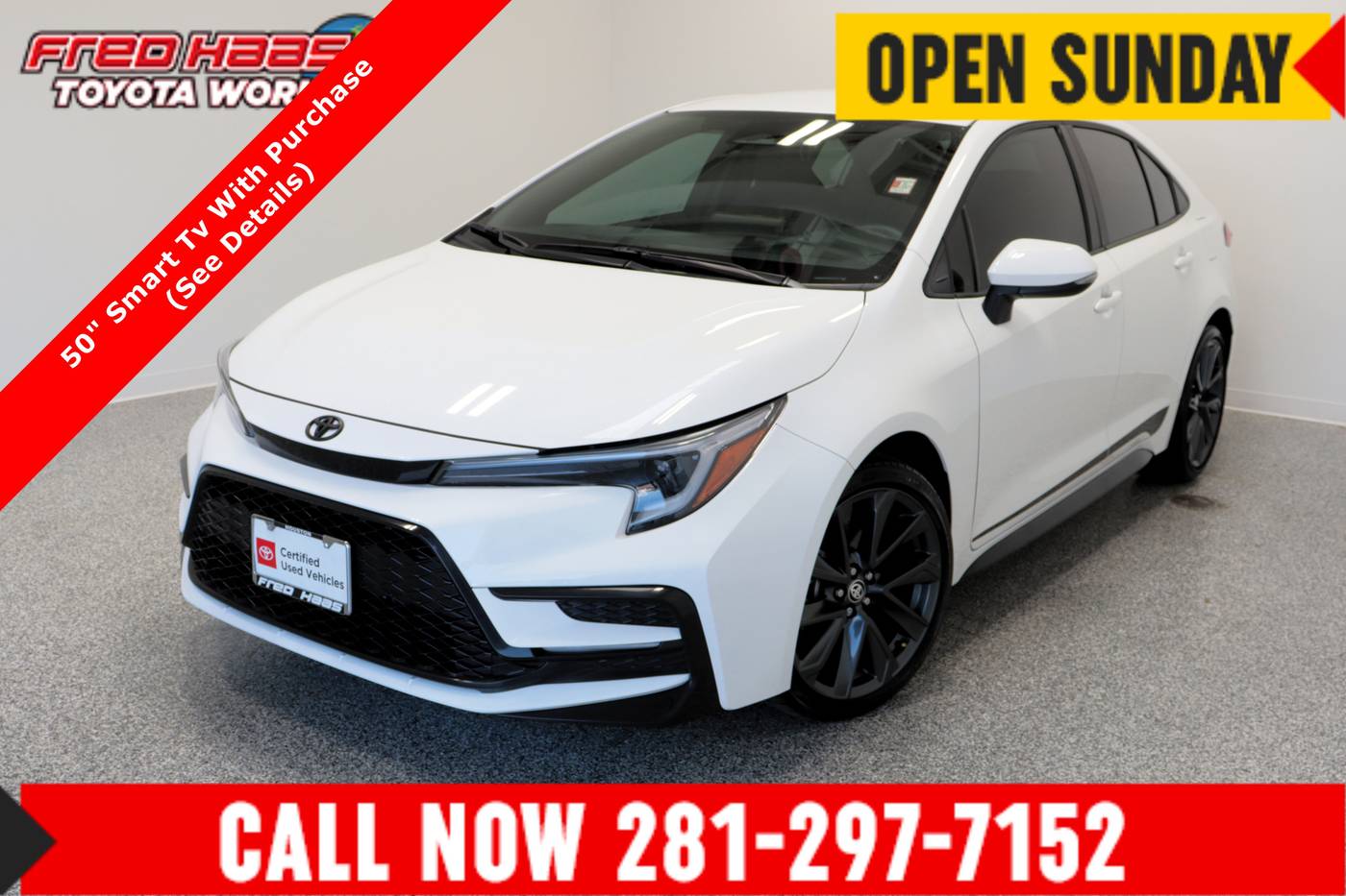 2025 Toyota Corolla SE — Sedan — 1,804 mi — Spring, TX