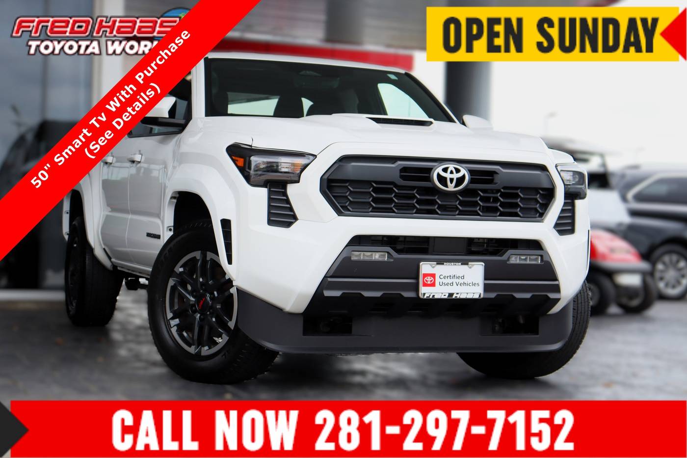 2024 Toyota Tacoma TRD Sport — Pickup Truck — 19,711 mi — Spring, TX