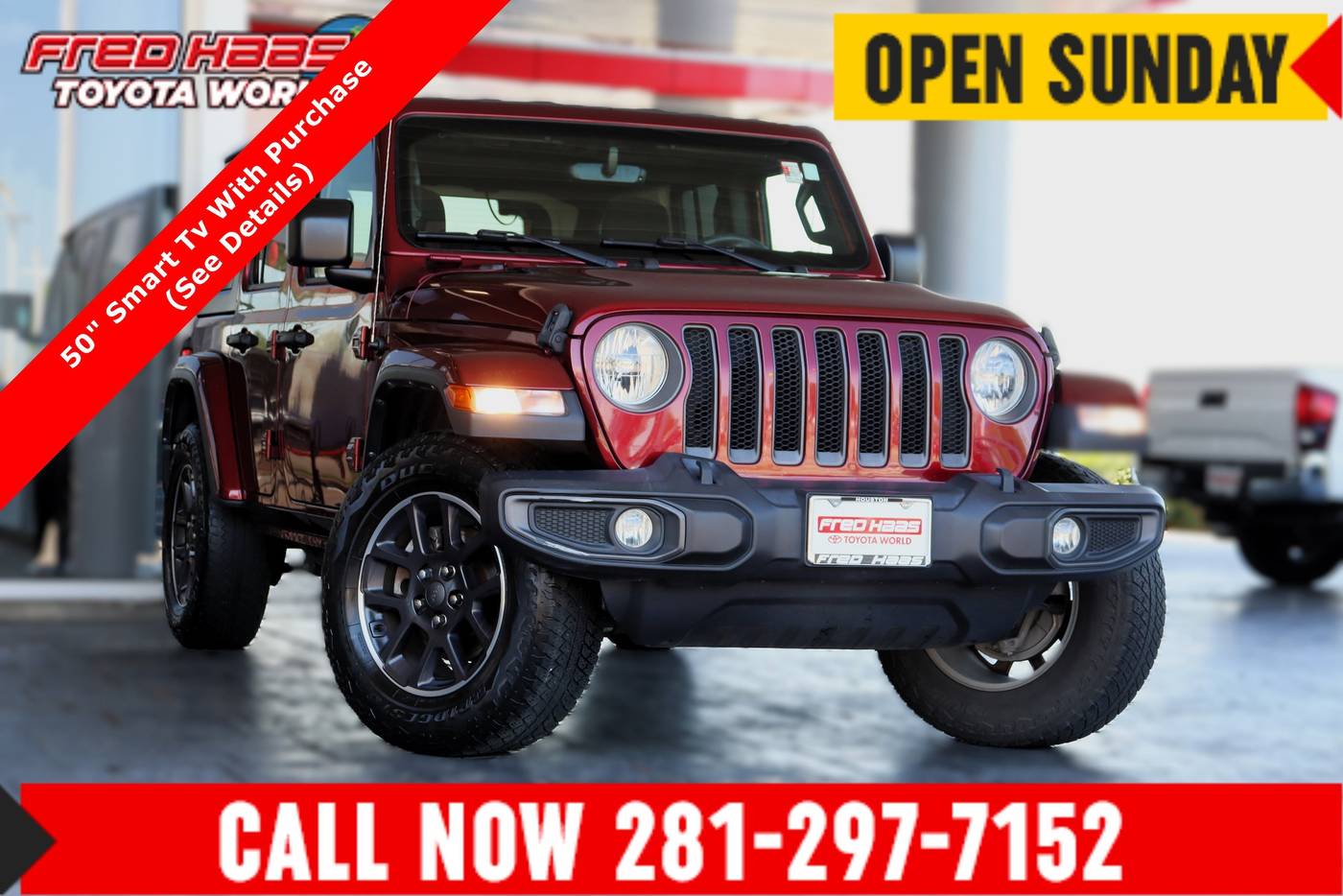 2021 Jeep Wrangler 80th Anniversary — SUV — 59,939 mi — Spring, TX