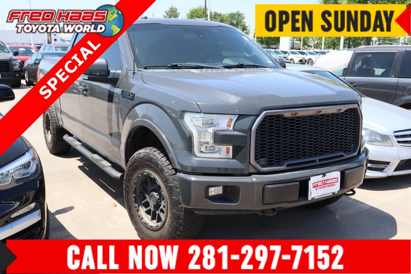 2017 Ford F-150 Lariat — Pickup Truck — 109,891 mi — Spring, TX