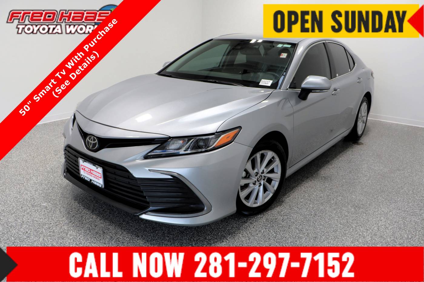 2024 Toyota Camry LE — Sedan — 55,248 mi — Spring, TX