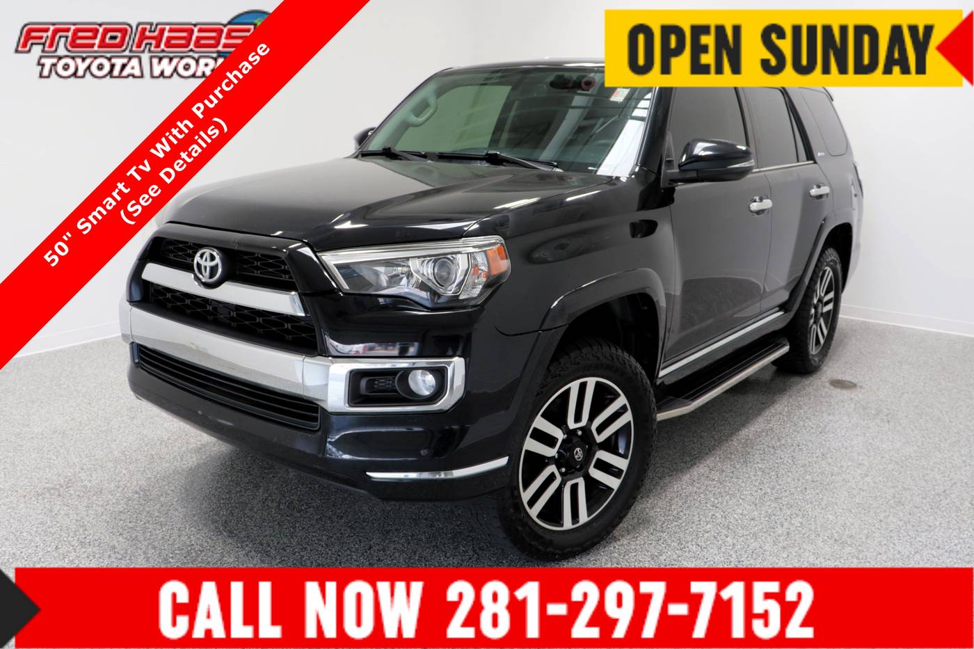 2018 Toyota 4Runner Limited — SUV — 99,606 mi — Spring, TX