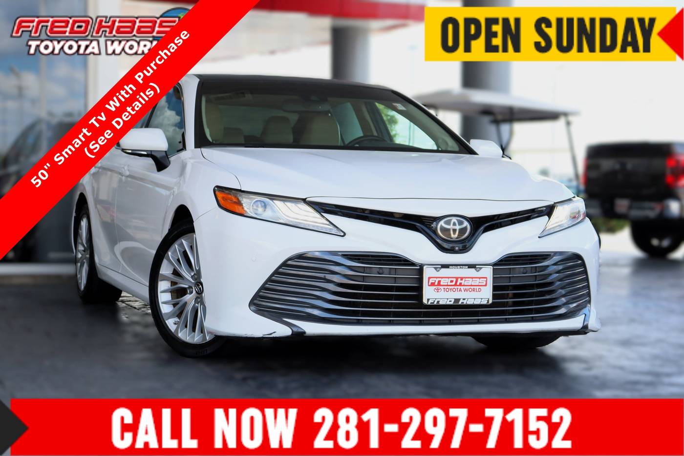 2018 Toyota Camry XLE V6 — Sedan — 148,279 mi — Spring, TX